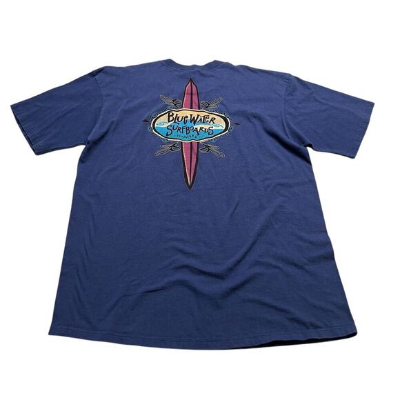 Crazy Shirts Other - Vintage Crazy Shirts Hawaii Blue Water Surfboards T-Shirt XL Made in USA Surf